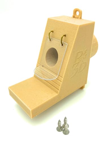 Kleiner Hummelklappenvorbau mit Flansch 30mm, Hummelklappe/Wachsmottensperre für Ihren Hummelkasten Kleiner Hummelklappenvorbau mit Flansch 30mm, Hummelklappe/Wachsmottensperre für Ihren Hummelkasten von Printin3D