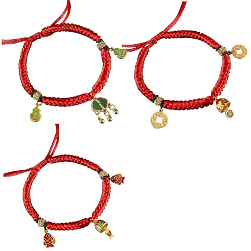 Prmaylis 3LotStraditional Glücklich Anhänger Segne Chinesische Kätzchenkragen Katzen Modekragen Anhänger Accessoire Accessoire von Prmaylis
