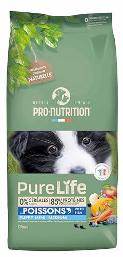 Pro Nutrition Pure Life Poissons Puppy Mini/Medium 12 kg von Pro-Nutrition Flatazor