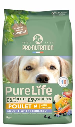 Pro Nutrition Pure Life Poulet Adult Light/Sterilized 2kg von Pro-Nutrition Flatazor