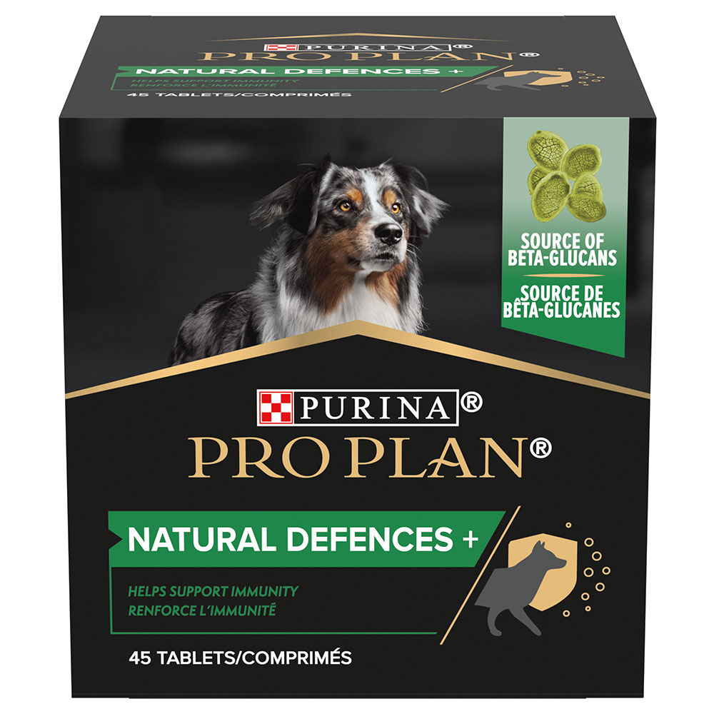 PRO PLAN Dog Adult Natural Defences Supplement Tabletten - 67 g (45 Tabletten) von Pro Plan