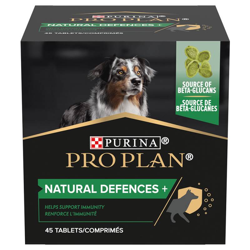 PRO PLAN Dog Adult Natural Defences Supplement Tabletten - 67 g (45 Tabletten) von Pro Plan