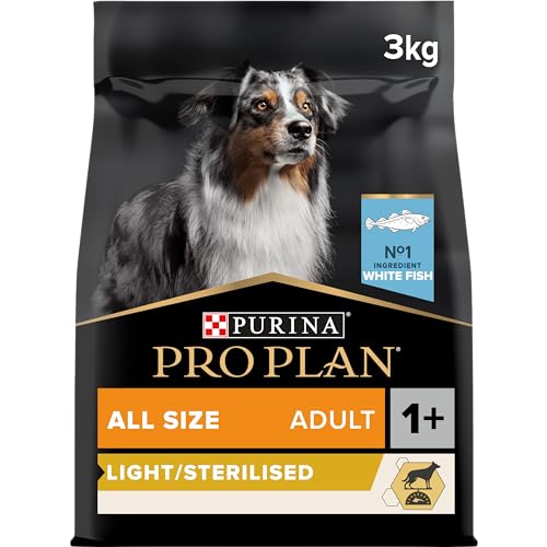PRO PLAN Hund Adult Light/Sterilised Fisch Weiß 3 kg von Pro Plan