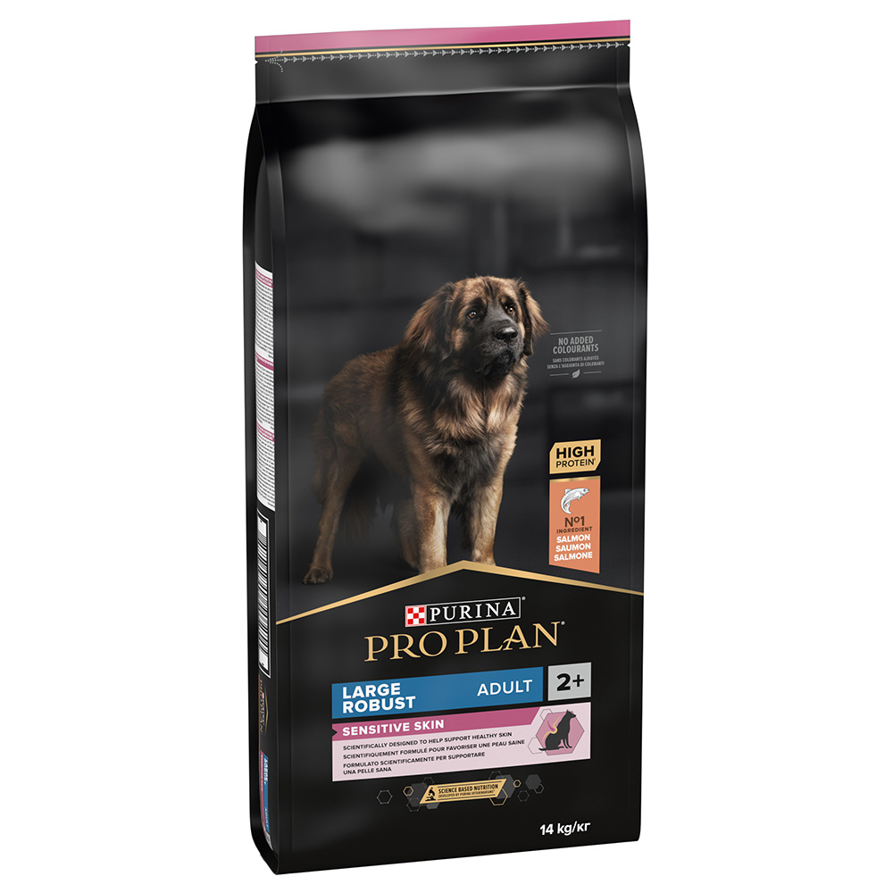 PURINA PRO PLAN Large Robust Adult Sensitive Skin Lachs - Sparpaket: 2 x 14 kg von Pro Plan