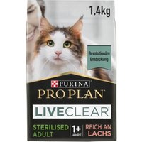 PRO PLAN Liveclear Sterilised Adult Lachs 2x1,4 kg von Pro Plan