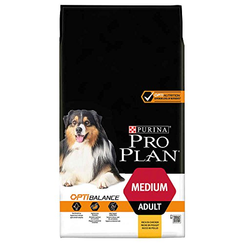PRO PLAN Medium Erwachsene mit OPTIBALANCE Reich an Huhn – 7 kg – Trockenfutter für mittelgroße Erwachsene Hunde PRO PLAN Medium Erwachsene mit OPTIBALANCE Reich an Huhn – 7 kg – Trockenfutter für mittelgroße Erwachsene Hunde von Pro Plan