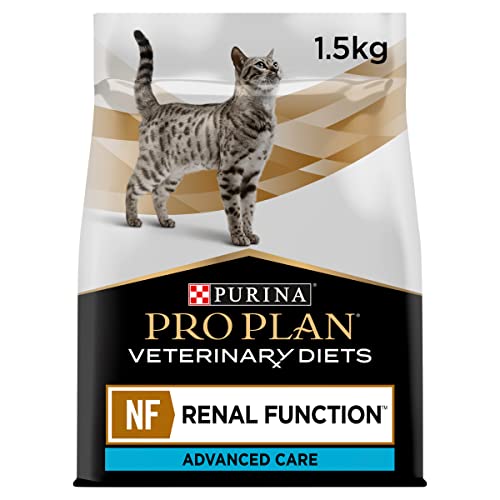 Purina Veterinary NF Renal Function Advanced Care Trockenfutter | 1,5 kg | Diät-Alleinfuttermittel für Katzen | Unterstützung der Nierenfunktion | Chronische Niereninsuffizienz von Pro Plan