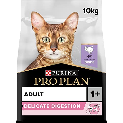 PURINA PRO PLAN Cat Delicate Adult OPTIRENAL reich an Truthahn Trockenfutter Beutel 10kg von Pro Plan