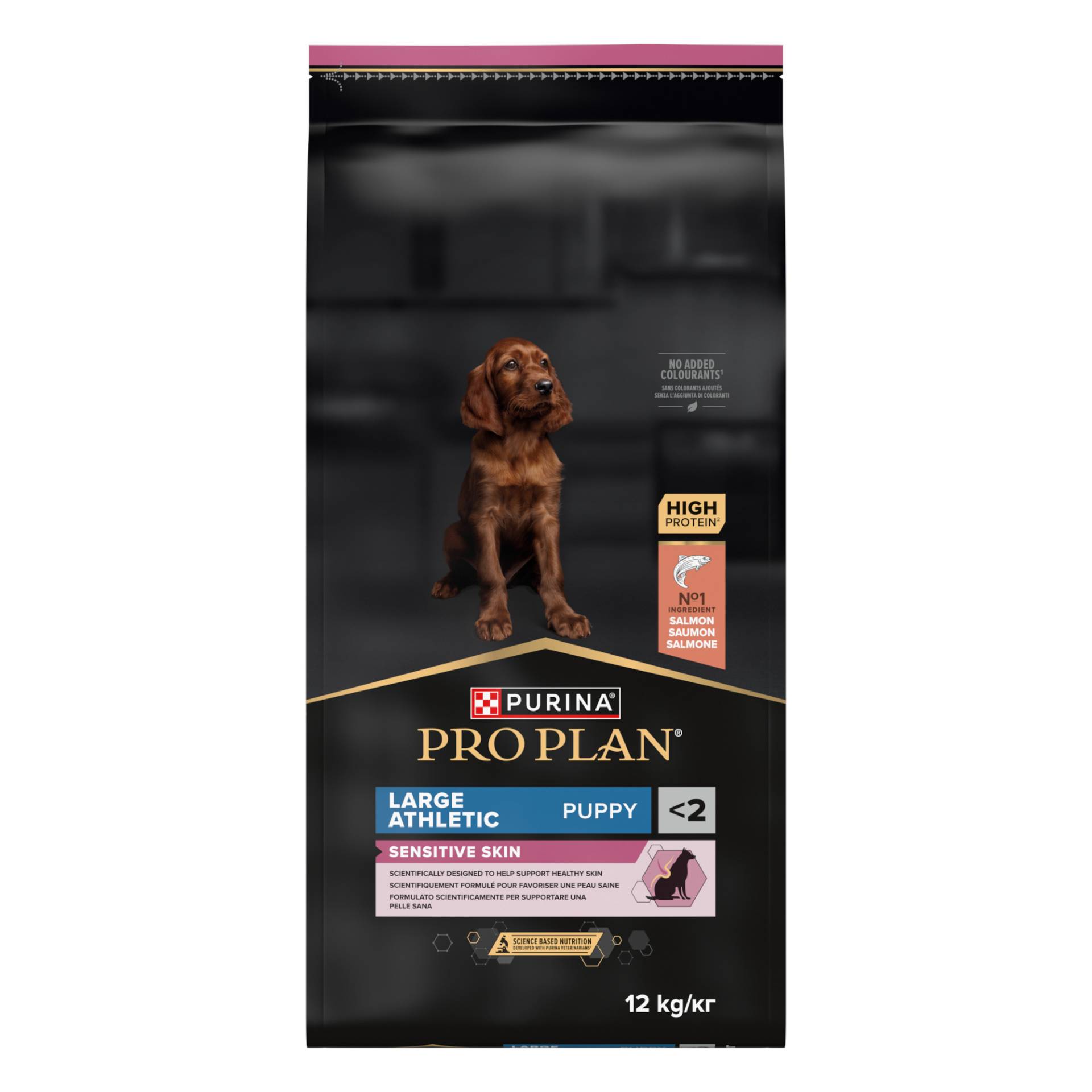 PURINA PRO PLAN Large Athletic Puppy Sensitive Skin Lachs - 12 kg von Pro Plan
