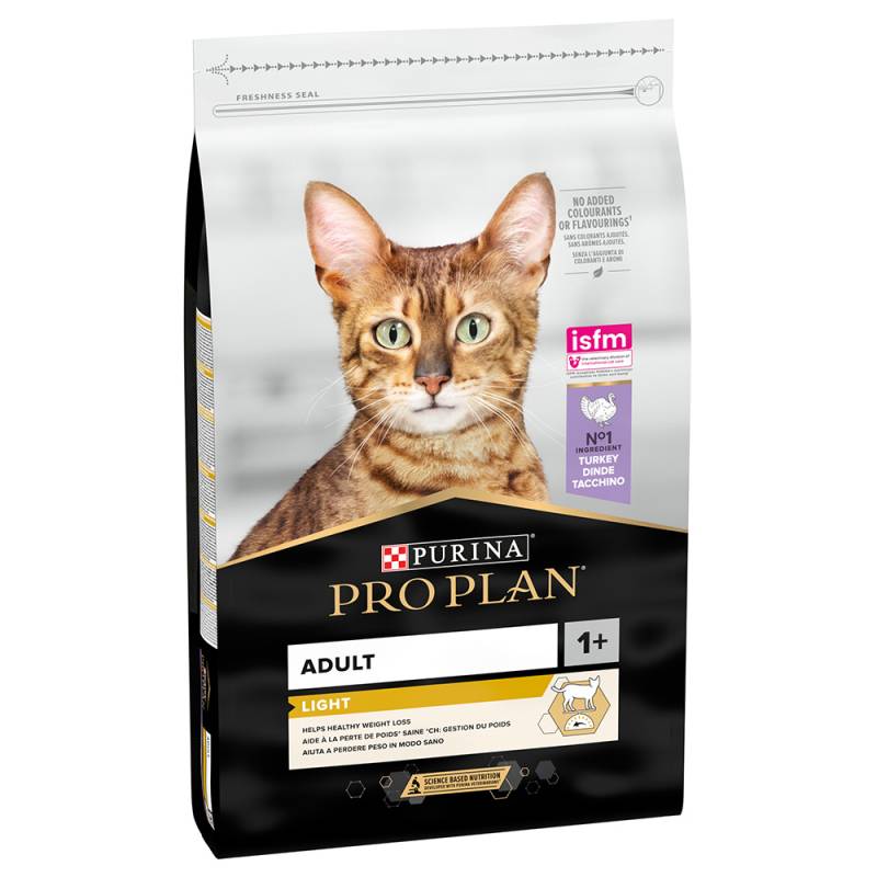 PURINA PRO PLAN Light Adult reich an Truthahn - Sparpaket: 2 x 10 kg von Pro Plan