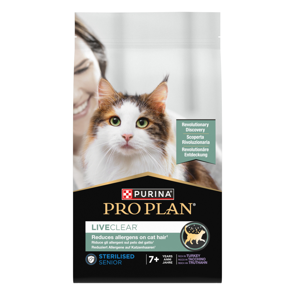 PURINA PRO PLAN LiveClear Sterilised Senior 7+ Truthahn - 1,4 kg von Pro Plan
