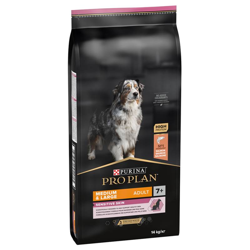 PURINA PRO PLAN Medium & Large Adult 7+ Sensitive Skin - 14 kg von Pro Plan