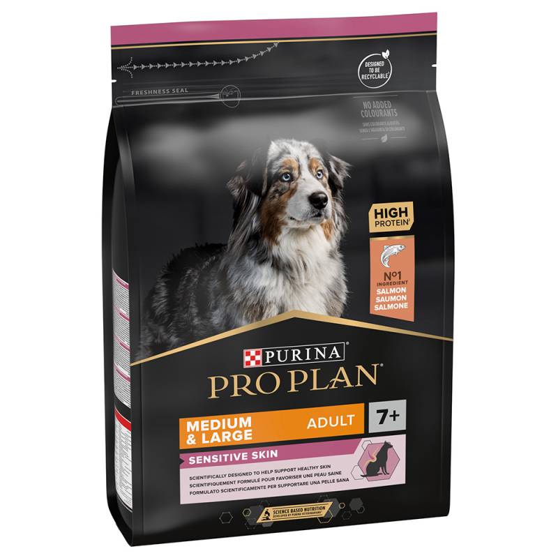 PURINA PRO PLAN Medium & Large Adult 7+ Sensitive Skin - 3 kg von Pro Plan