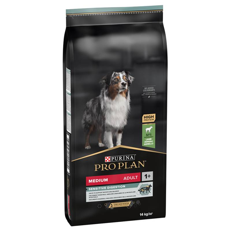 PURINA PRO PLAN Medium Adult Lamm & Reis Sensitive Digestion - 14 kg von Pro Plan