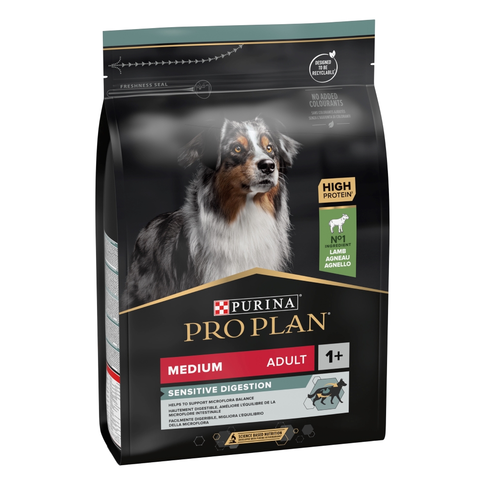PURINA PRO PLAN Medium Adult Lamm & Reis Sensitive Digestion - 3 kg PURINA PRO PLAN Medium Adult Lamm & Reis Sensitive Digestion - 3 kg von Pro Plan