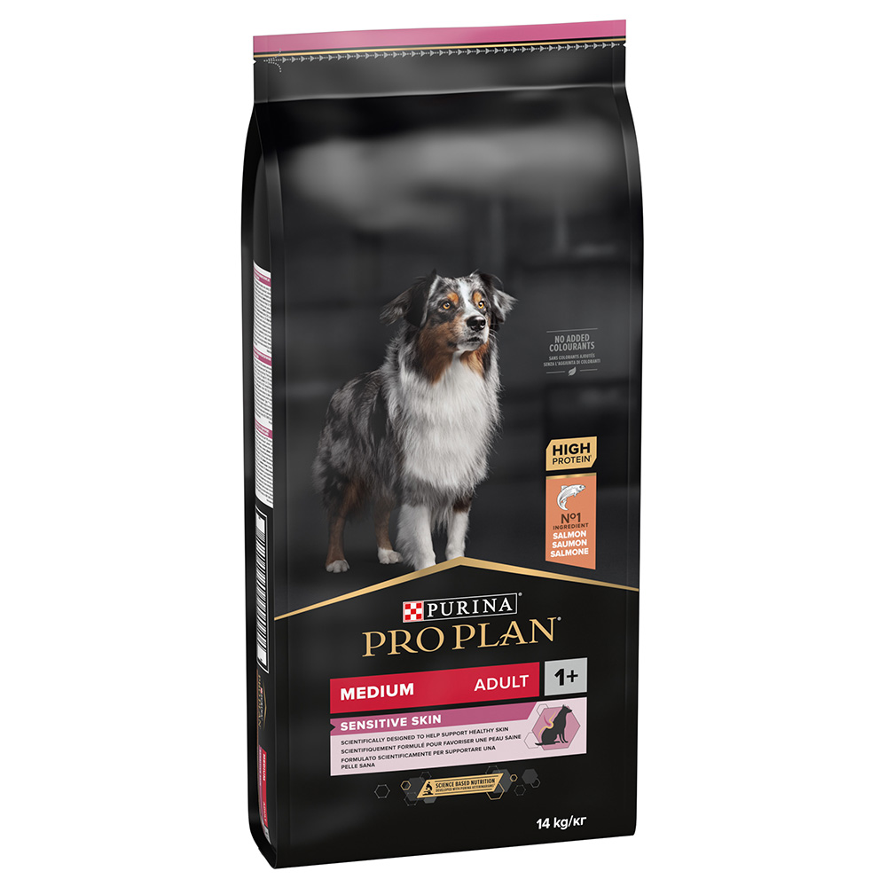 PURINA PRO PLAN Medium Adult Sensitive Skin - Sparpaket: 2 x 14 kg PURINA PRO PLAN Medium Adult Sensitive Skin - Sparpaket: 2 x 14 kg von Pro Plan