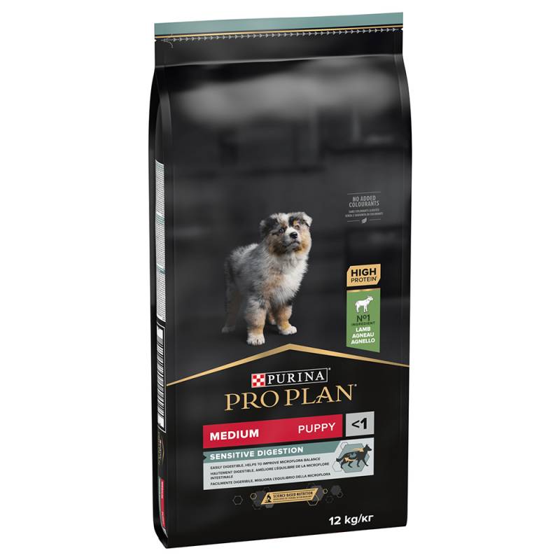 PURINA PRO PLAN Medium Puppy Lamm & Reis Sensitive Digestion - 12 kg von Pro Plan