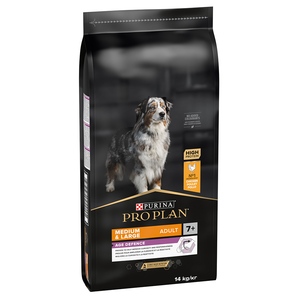 PURINA PRO PLAN Medium & Large Adult 7+ Age Defence - Sparpaket: 2 x 14 kg von Pro Plan