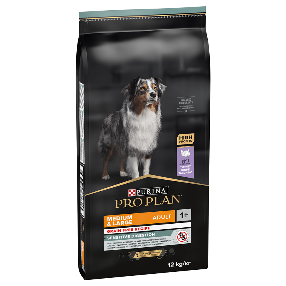 PURINA PRO PLAN Medium & Large Adult Sensitive Digestion Getreidefrei - Sparpaket: 2 x 12 kg PURINA PRO PLAN Medium & Large Adult Sensitive Digestion Getreidefrei - Sparpaket: 2 x 12 kg von Pro Plan