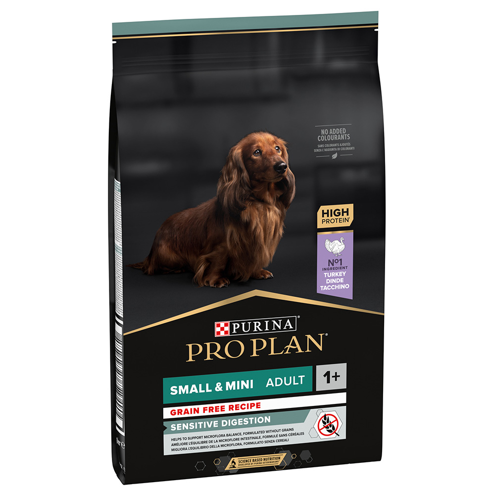 PURINA PRO PLAN Small & Mini Adult Sensitive Digestion Getreidefrei - Sparpaket: 2 x 7 kg von Pro Plan