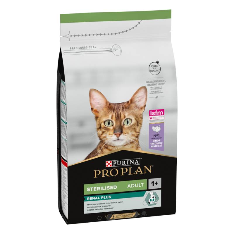 PURINA PRO PLAN Sterilised Adult Renal Plus Truthahn - Sparpaket: 4 x 1,5 kg von Pro Plan