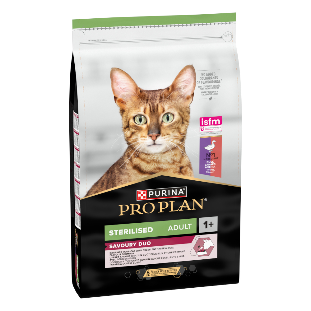 PURINA PRO PLAN Sterilised Adult Savoury Duo Ente & Leber - Sparpaket: 2 x 10 kg PURINA PRO PLAN Sterilised Adult Savoury Duo Ente & Leber - Sparpaket: 2 x 10 kg von Pro Plan