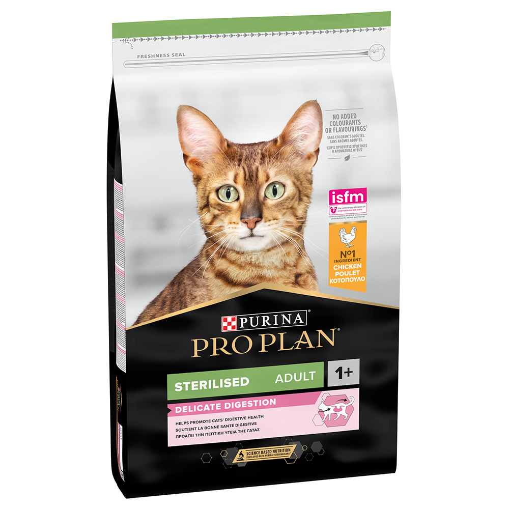 PURINA PRO PLAN Sterilised Adult Delicate Digestion - Sparpaket: 2 x 10 kg PURINA PRO PLAN Sterilised Adult Delicate Digestion - Sparpaket: 2 x 10 kg von Pro Plan
