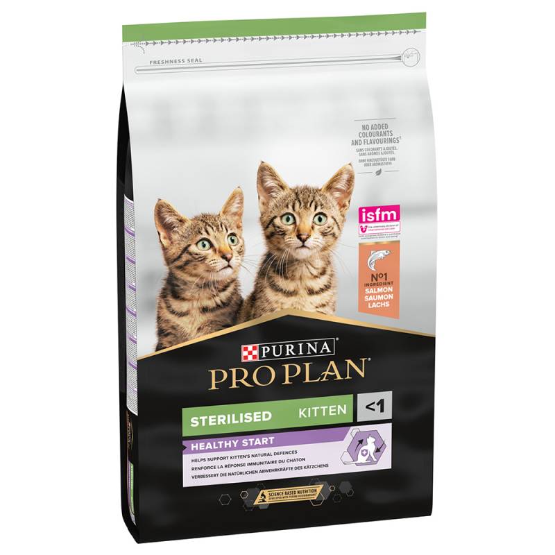 PURINA PRO PLAN Sterilised Kitten Healthy Start Lachs - Sparpaket: 2 x 10 kg PURINA PRO PLAN Sterilised Kitten Healthy Start Lachs - Sparpaket: 2 x 10 kg von Pro Plan