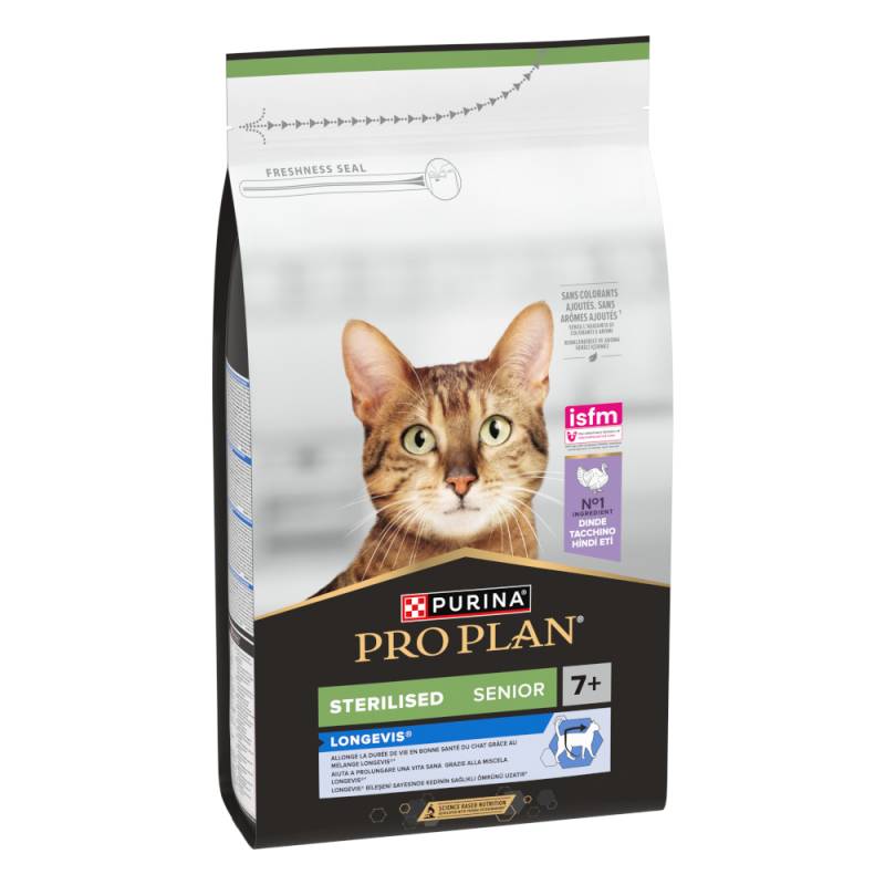 PURINA PRO PLAN Sterilised Senior 7+ Longevis Truthahn - 1,5 kg von Pro Plan