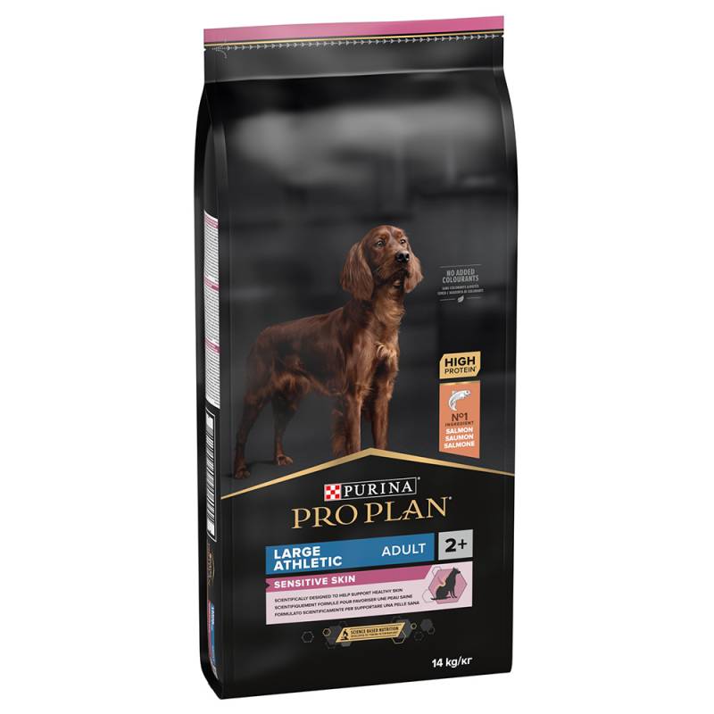 PURINA PRO PLAN Large Athletic Adult Sensitive Skin Lachs - Sparpaket: 2 x 14 kg von Pro Plan