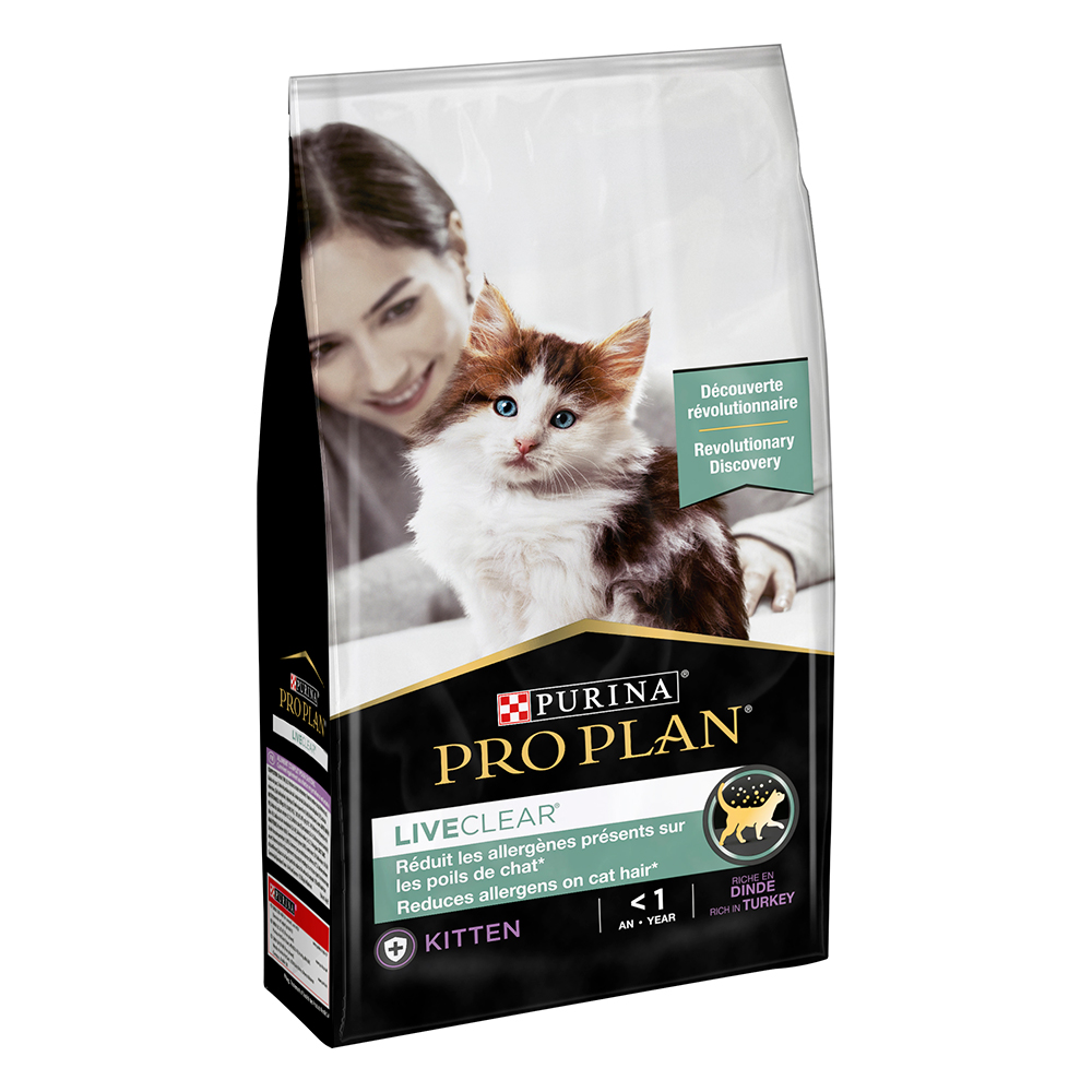 PURINA PRO PLAN LiveClear Kitten Truthahn - Sparpaket: 2 x 1,4 kg von Pro Plan