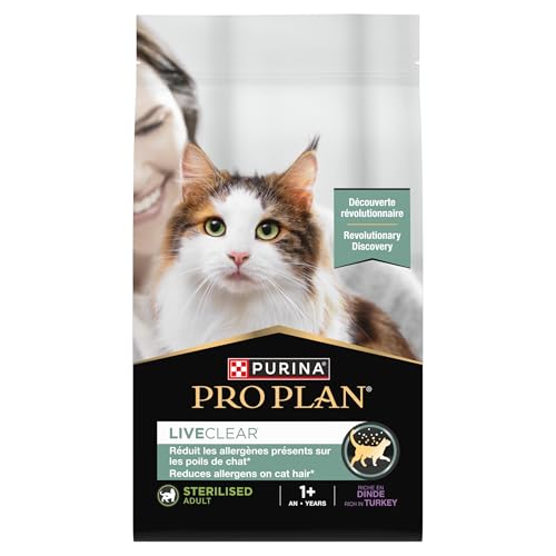 Pro Plan - Liveclear Erwachsene sterilisiert – 1+ – reich an Truthahn – 1,4 kg von Pro Plan