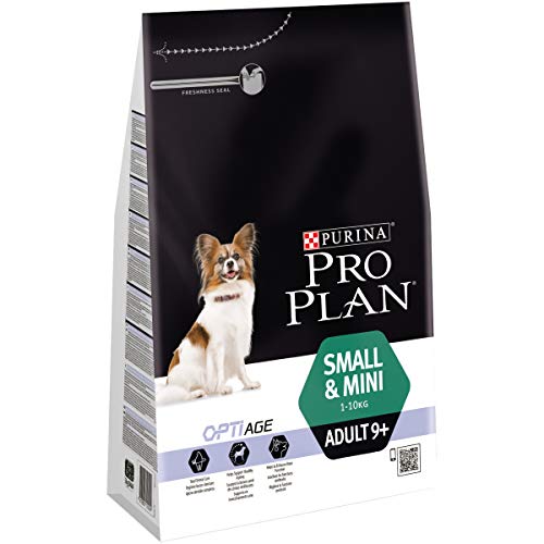 Pro Plan PURINA PRO PLAN Small & Mini Adult Age Defence 9+, Hundefutter trocken, reich an Huhn, 1er Pack (1 x 3 kg) von Pro Plan