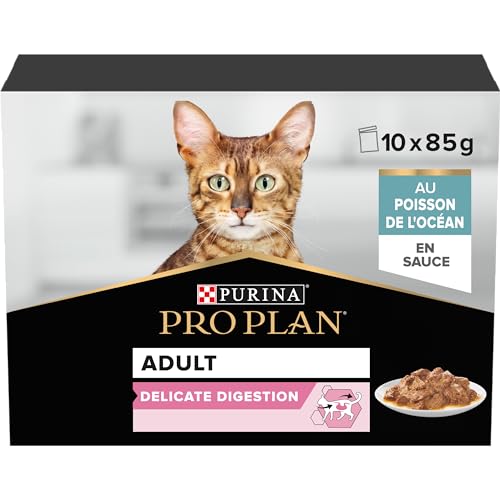 Purina Pro Plan Cat NutriSavour - Delicate - 10 x 85 g von Pro Plan