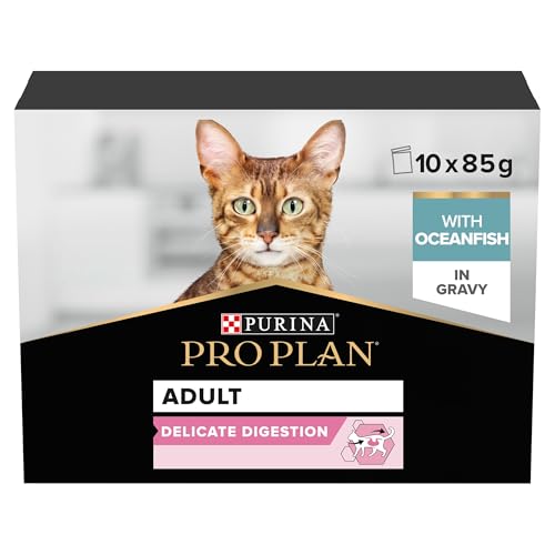 Purina Pro Plan Cat NutriSavour - Delicate - 10 x 85 g von Pro Plan