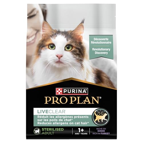 Purina Pro Plan Liveclear Erwachsene sterilisiert – 1+ – Reich an Truthahn – 2,8 kg von Pro Plan