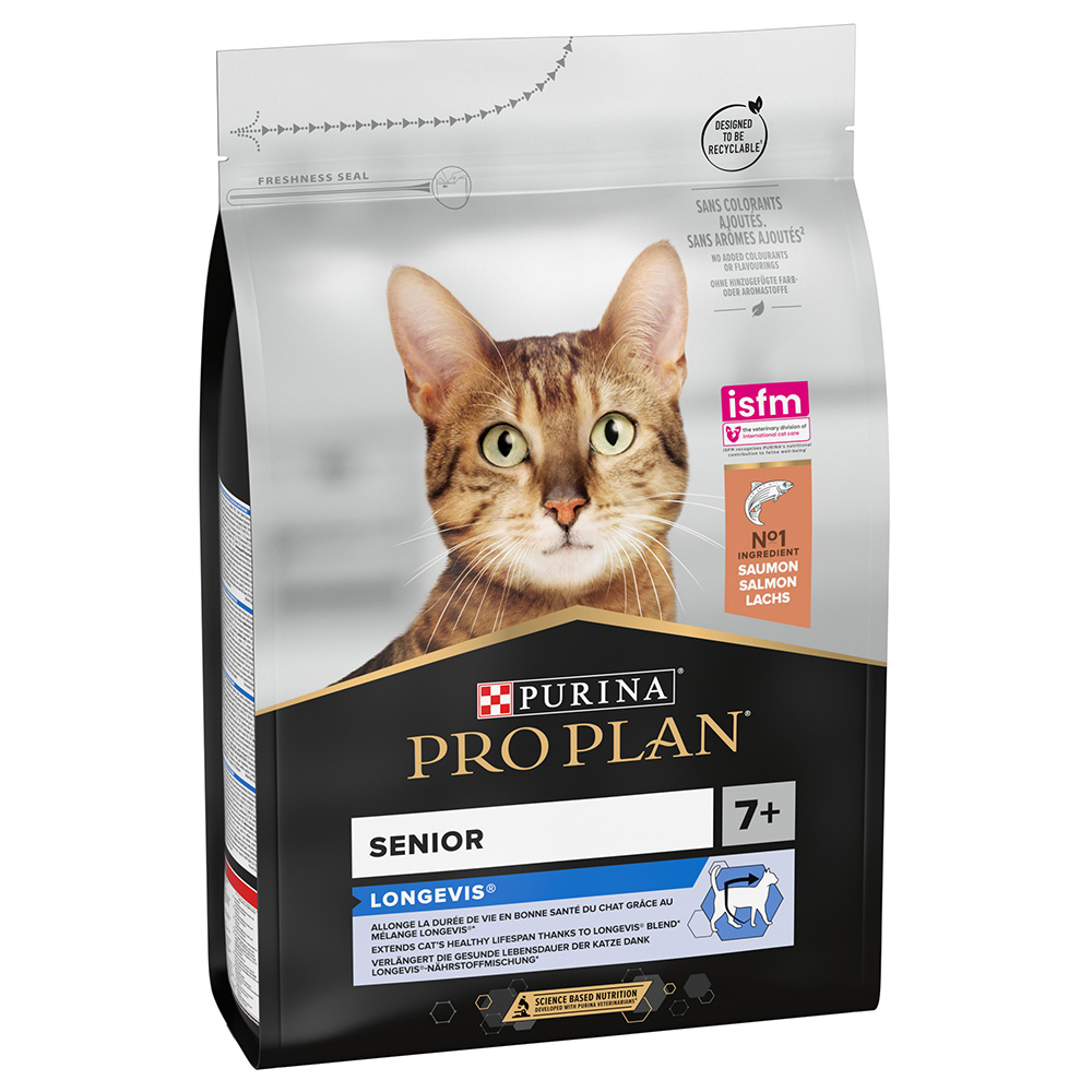 PURINA PRO PLAN Senior 7+ Longevis reich an Lachs - Sparpaket: 3 x 3 kg von Pro Plan