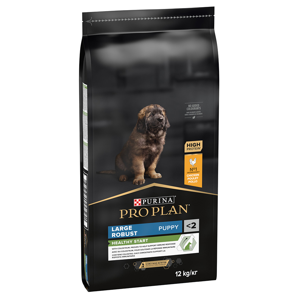 Sparpaket PURINA PRO PLAN 2 x Großgebinde - Large Robust Puppy Huhn & Reis (2 x12) von Pro Plan