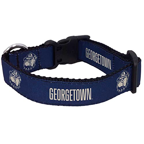 College-Hundehalsband, Größe M, Georgetown von Pro Sport Brand