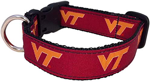 College-Hundehalsband, Größe S, Virginia Tch von Pro Sport Brand