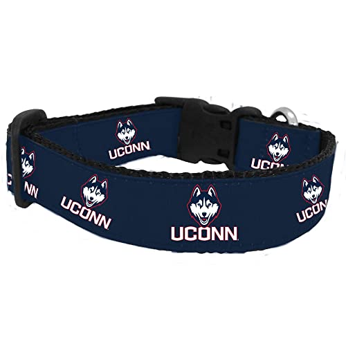 College Hundehalsband (Größe M, UConn) von Pro Sport Brand