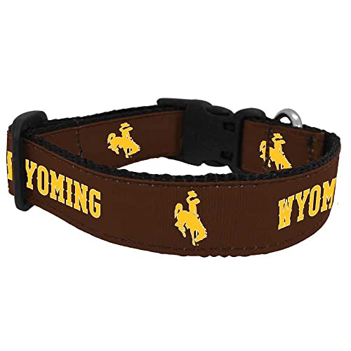 College Hundehalsband (Größe M, Wyoming) von Pro Sport Brand