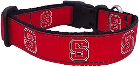 College Hundehalsband (Größe XS, NCSU) von Pro Sport Brand