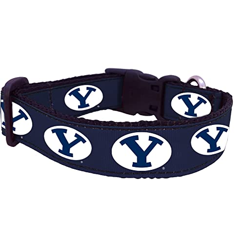 College Hundehalsband (groß, BYU) von Pro Sport Brand