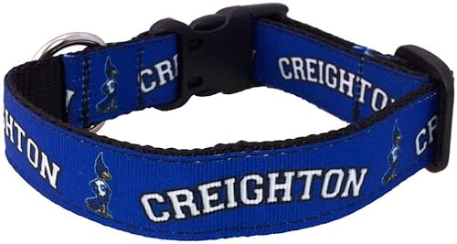College Hundehalsband (groß, Creighton) von Pro Sport Brand