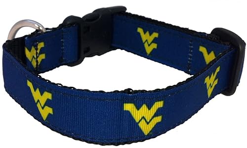 College-Hundehalsband (groß, West Virginia) von Pro Sport Brand
