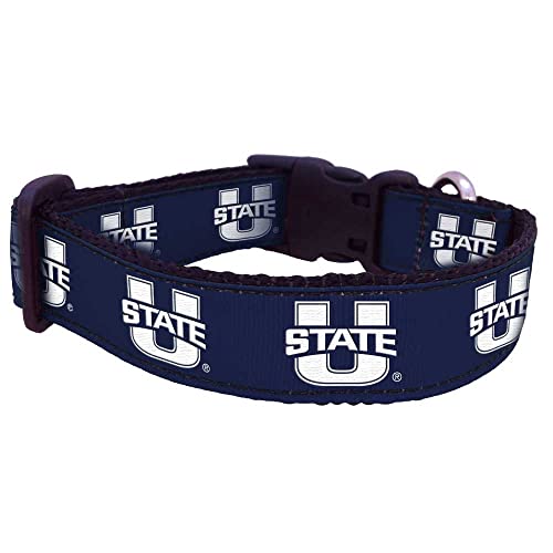 College Hundehalsband (klein, Utah State) von Pro Sport Brand