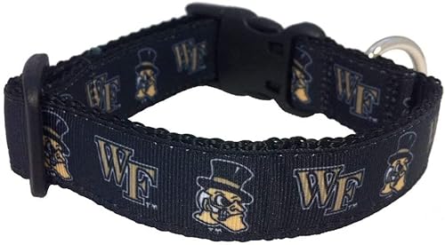 College Hundehalsband (klein, Wake Forest) von Pro Sport Brand