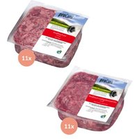 ProCani BARF-Paket pur Rind und Geflügel Sort. 22x500 g von ProCani