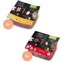 ProCani BARF Komplettmenü TK-Blockware Napffertig Probierpaket 16x500 g von ProCani